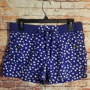 Ann Taylor Loft polka dot shorts